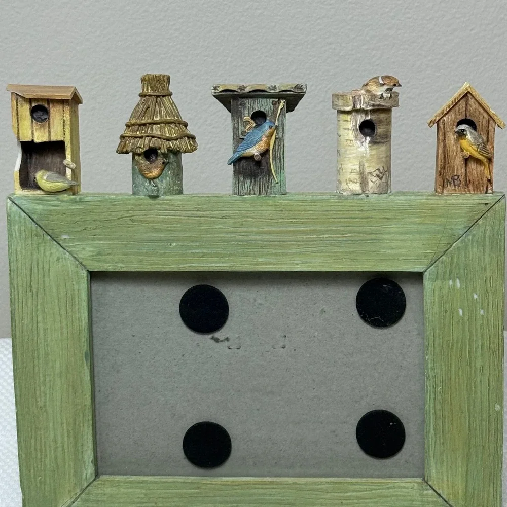 Marjolein Bastin Hallmark Nature's Sketchbook 5 Birdhouse Bird Photo Frame 4x6